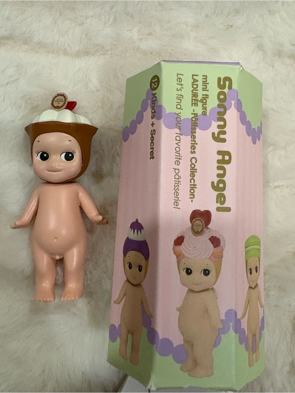 Sonny Angel Mini Figure - Pastries Collection Pink & Green